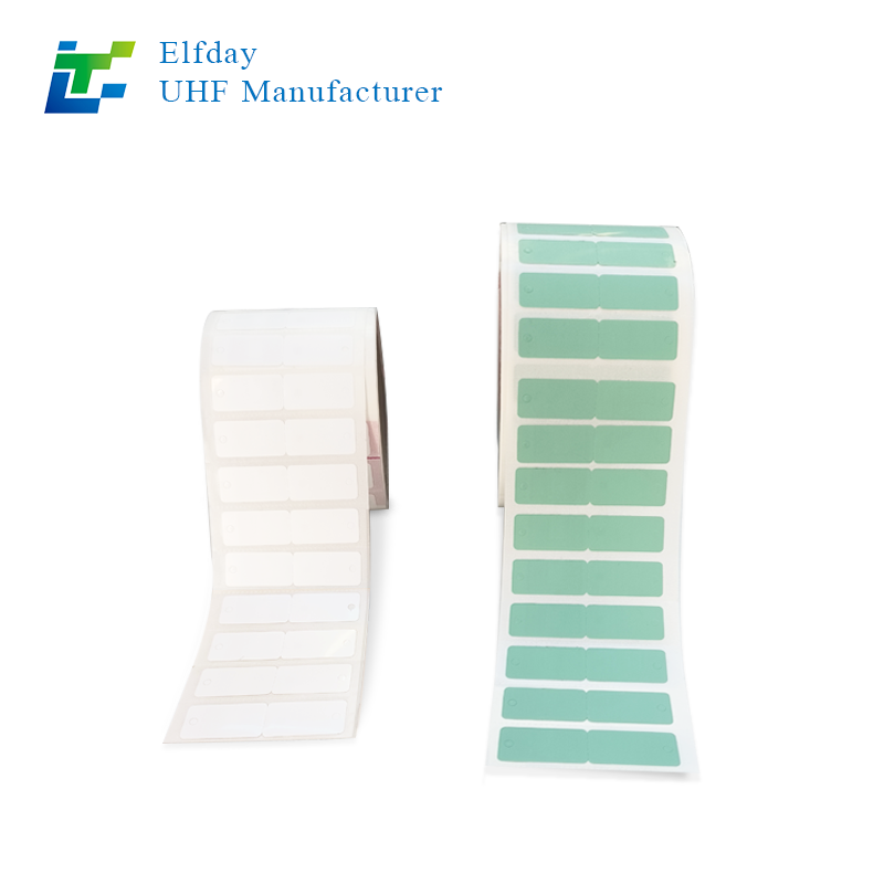 RFID UHF Jewelry Tags for Inventory Management | Perforated Matte PET RFID Labels for Retail Tracking